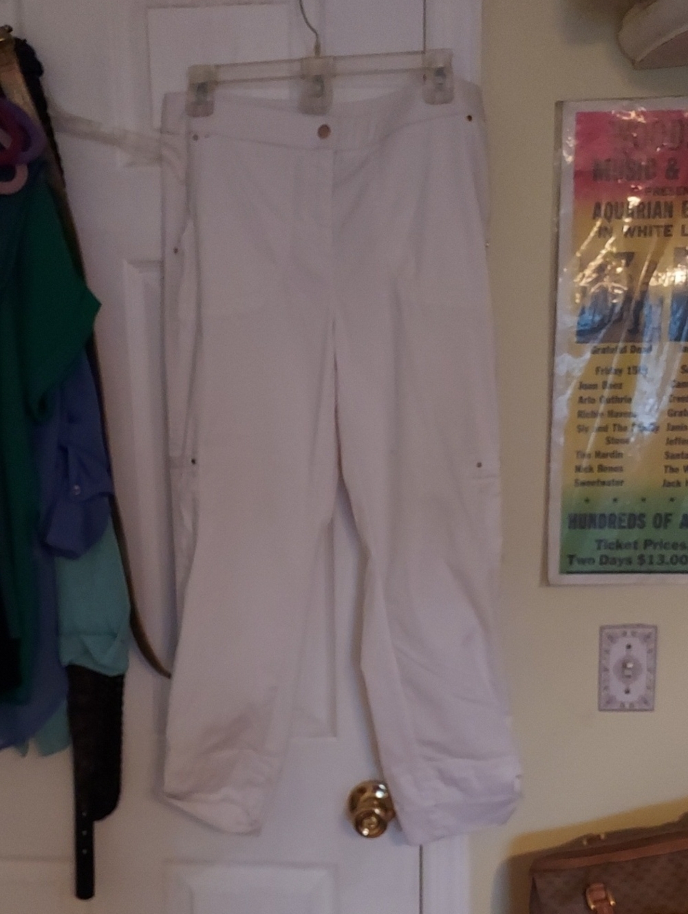 Chicos White Pants Sz 0 Which Is a 4 In Normal Sizes